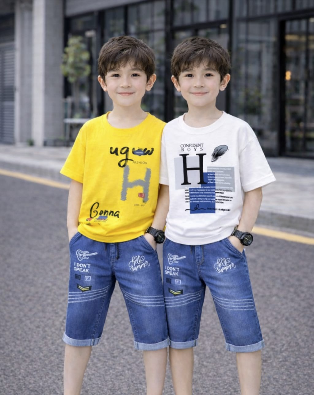 premium quality boys Tshirt sat 2pice combo