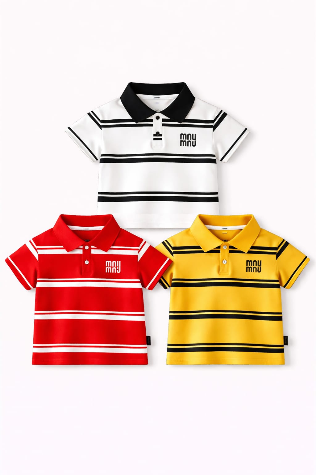 premium quality boys polo 3pice combo set…..