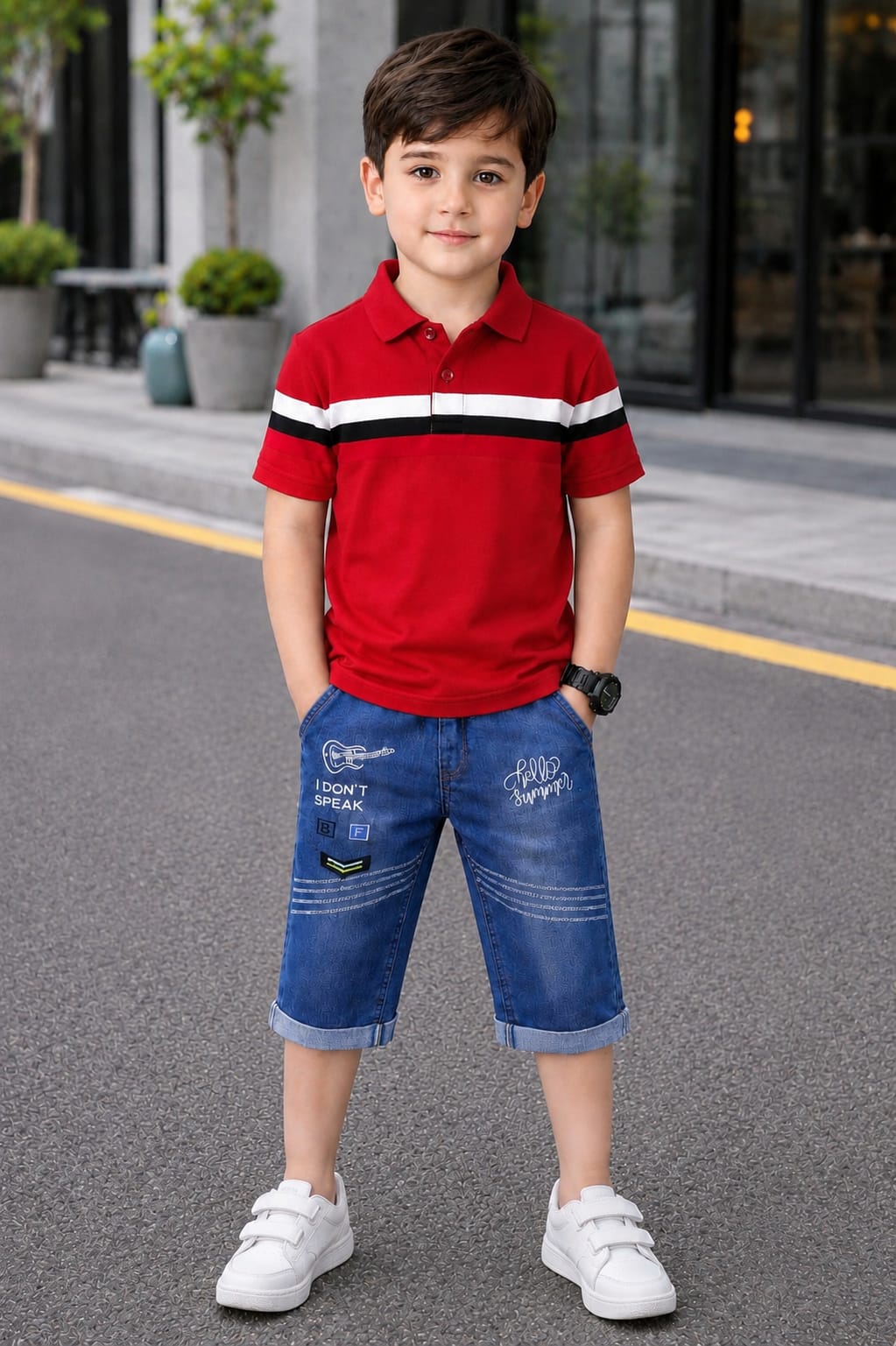 premium quality boys Polp 1 Sat Combo ….. 100 % Cotton.& Colour Granthi