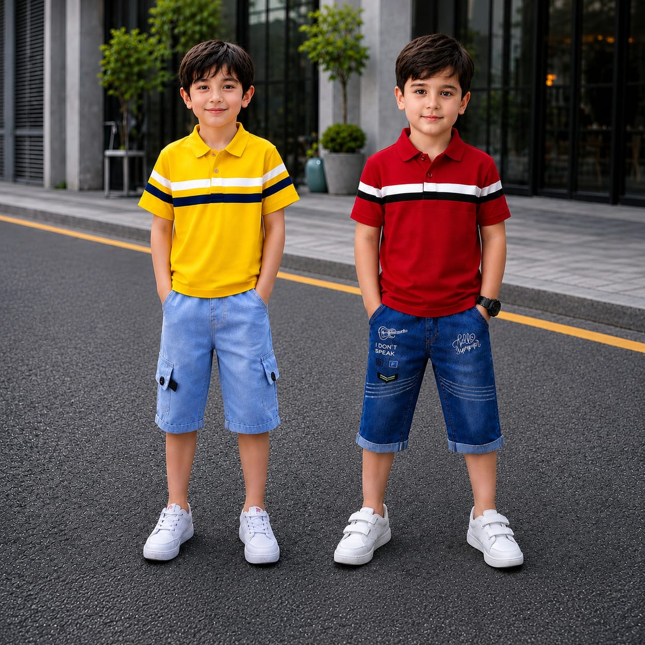 premium quality boys Polp 2 Sat Combo ….. 100 % Cotton.& Colour Granthi